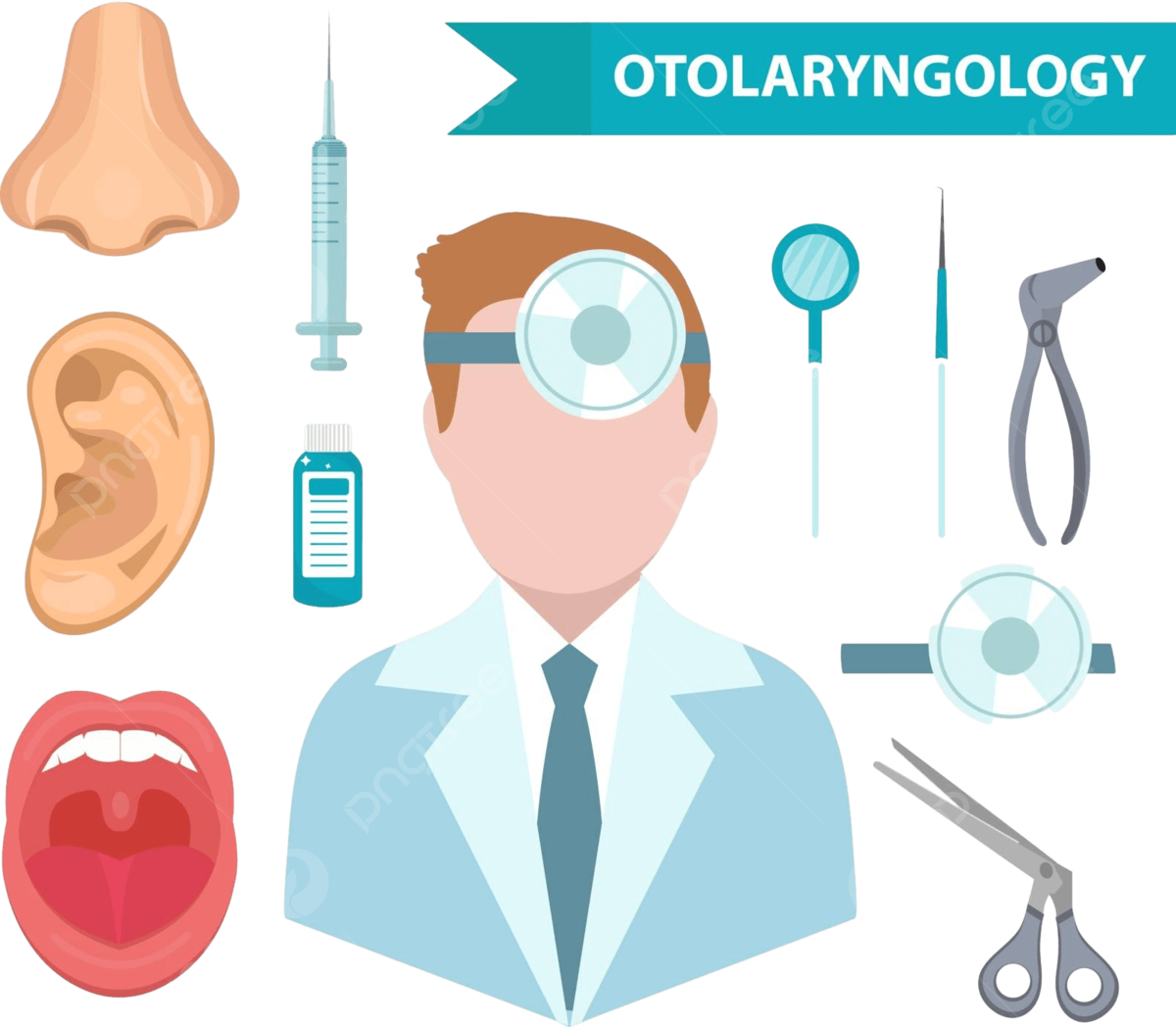 Ear, nose and throat doctors