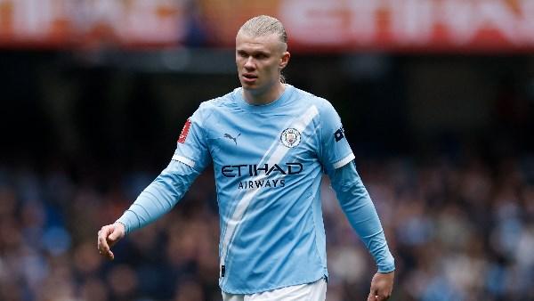 إيرلينج هالاند نجم مانشستر سيتي في الدوري الإنجليزي