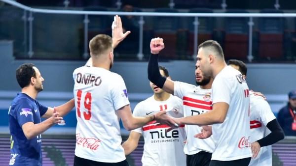 الأهلي والزمالك وسموحة والجزيرة في نصف نهائي كأس مصر للكرة الطائرة