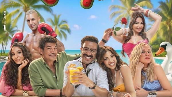 أحمد داود وأبطال فيلم الكراش في كواليس التصوير