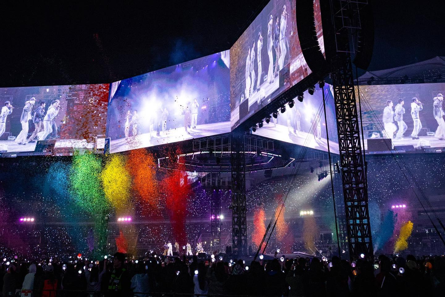 BTS upcoming stadium concert schedule