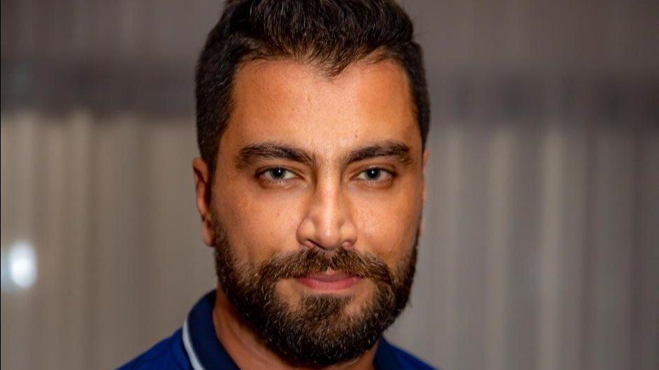 معتصم النهار وميرنا نور الدين في كواليس مسلسل أنا أنت أنت مش أنا