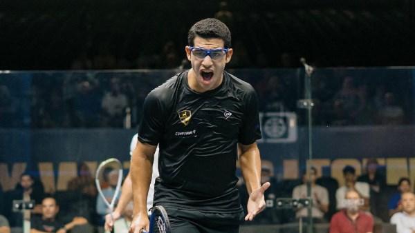 آدم حول في بطولة العالم التأهيلية للإسكواش 2026 بعد التأهل لنصف النهائي