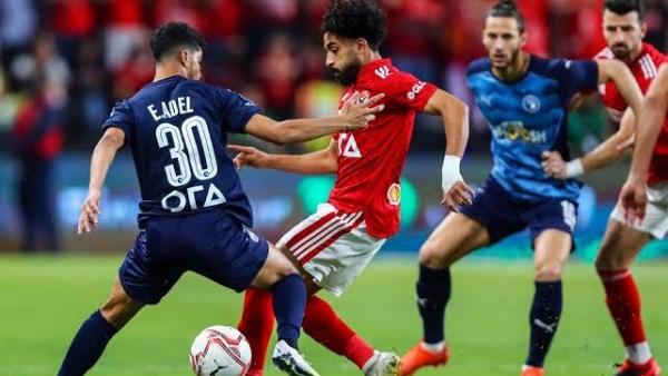 مباراة الأهلي وبيراميدز في الدوري المصري