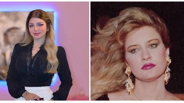 الفنانة شيرين سيف النصر في لقطات من أعمالها الدرامية والسينمائية خلال التسعينيات