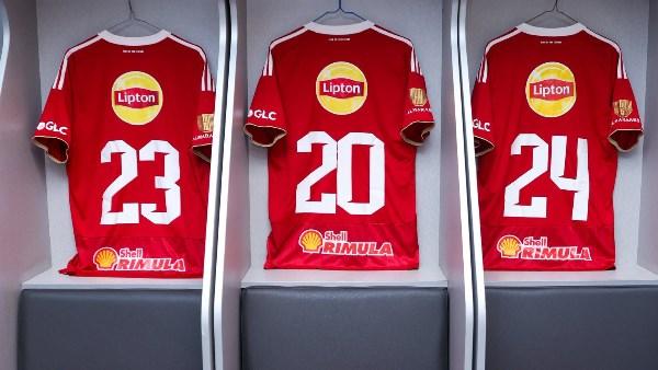 غرفة ملابس الأهلي قبل مواجهة سموحة في الدوري المصري