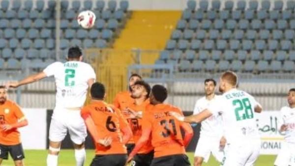 مباراة البنك الأهلي وحرس الحدود في الدوري المصري