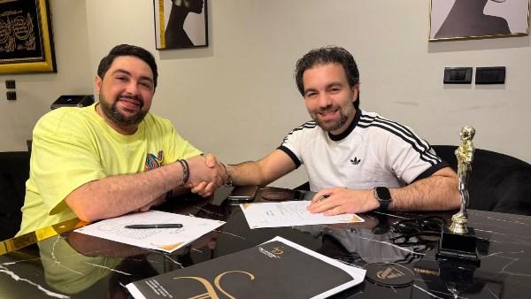 شريف رمزي في كواليس تصوير مسلسل الحالة 110 ميكرو دراما