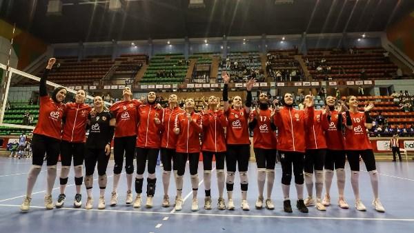 سيدات طائرة الأهلي في بطولة إفريقيا للأندية