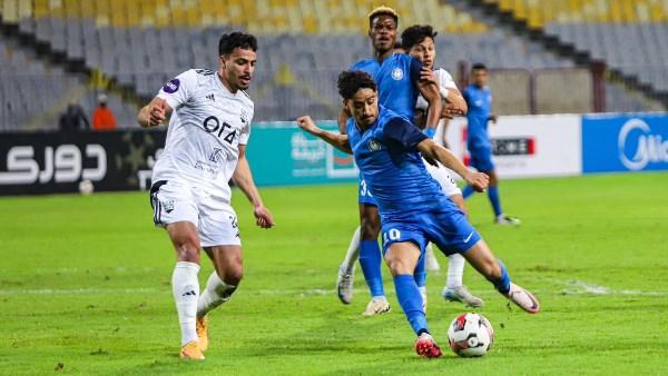أحداث الشوط الأول بين إنبي وسموحة في الدوري المصري