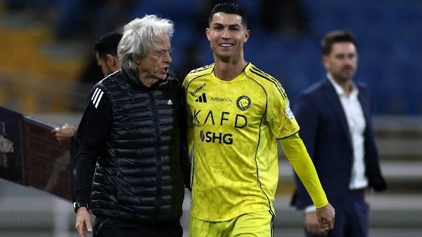 جيسوس يؤكد استمرار النصر في المنافسة ويتحدث عن رونالدو قبل مواجهة الاتفاق