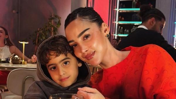 بسمة بوسيل برفقة ابنها آدم في ظهور عائلي دافئ عبر إنستجرام