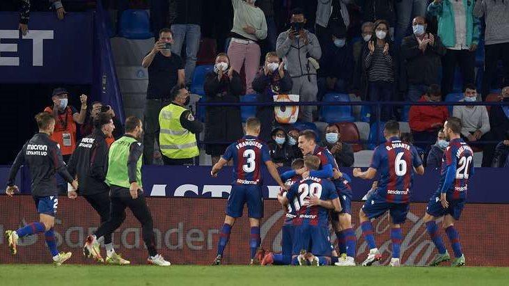 ريال سوسيداد يهزم ليفانتي 2-0 في الدوري الإسباني