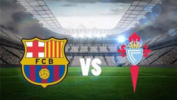 مباراة برشلونة وسيلتا فيجو في الدوري الإسباني على ملعب ممتلئ بالجماهير