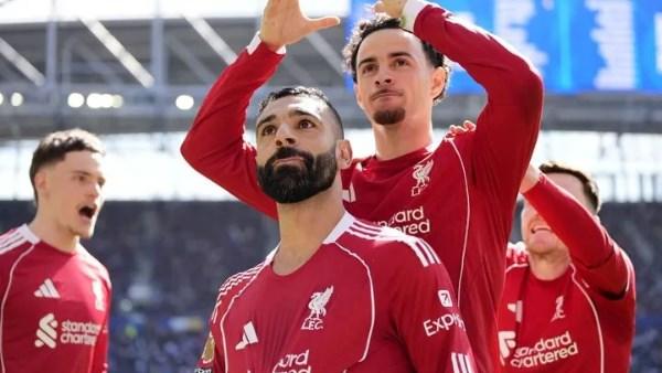 محمد صلاح يقود ليفربول للفوز على إيفرتون
