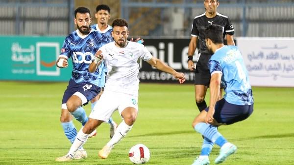 مباراة بيراميدز والمصري في الدوري المصري الممتاز
