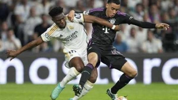 بايرن ميونخ يتقدم على ريال مدريد 1-0 في الشوط الأول بدوري أبطال أوروبا 