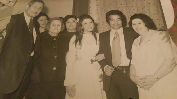 شمس البارودي تستعيد ذكريات عقد قرانها على حسن يوسف عبر صورة قديمة على فيسبوك