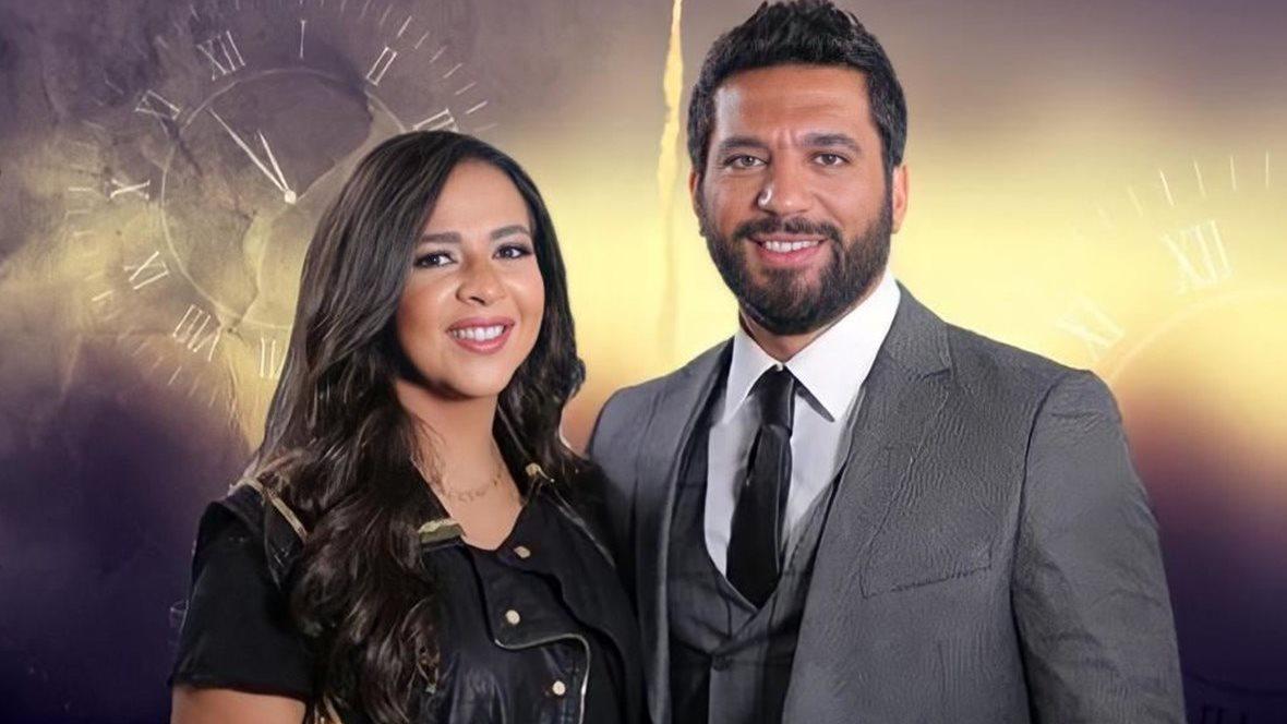 حسن الرداد وإيمي سمير غانم في لحظات عائلية طريفة