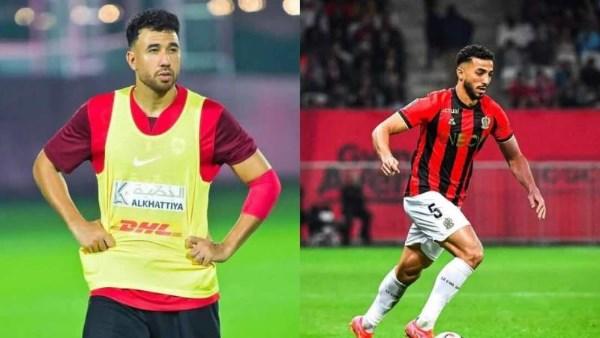 محمد عبد المنعم على دكة بدلاء نيس في الدوري الفرنسي
