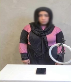 ضبط صانعة محتوى في المنيا لنشر فيديوهات عبر مواقع التواصل