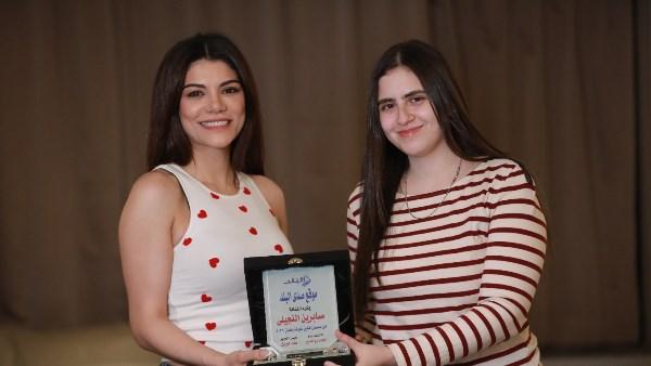 صابرين النجيلي من كواليس مسلسل إتنين غيرنا أثناء حديثها عن مشهد الضرب