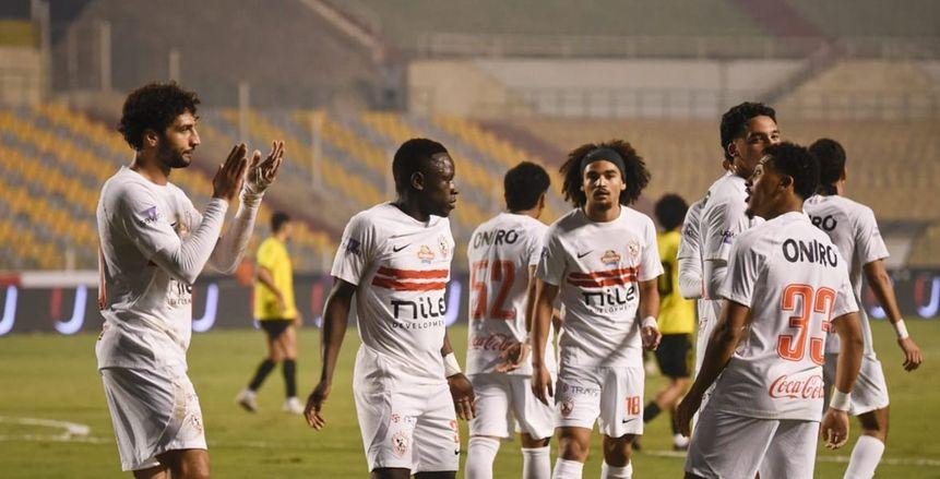 مباراة الزمالك والأهلي في الدوري المصري الممتاز على استاد القاهرة