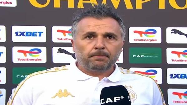 مدرب الترجي يواجه عقوبات محتملة من الكاف