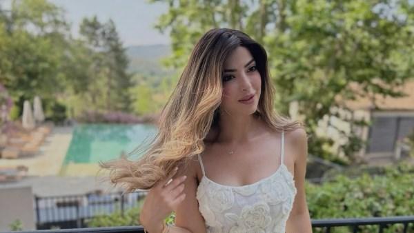 ميرنا جميل بفستان أبيض أنيق تنشر صورًا جديدة على إنستجرام مع تصاعد أحداث مسلسل اللعبة 5