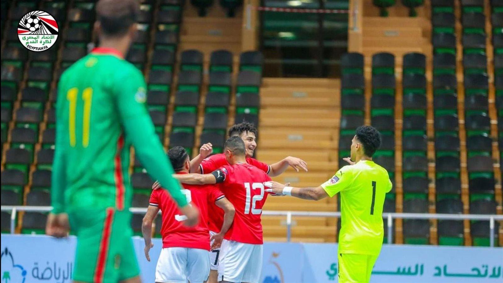 منتخب مصر لكرة الصالات يخسر أمام الجزائر في مباراة ودية
