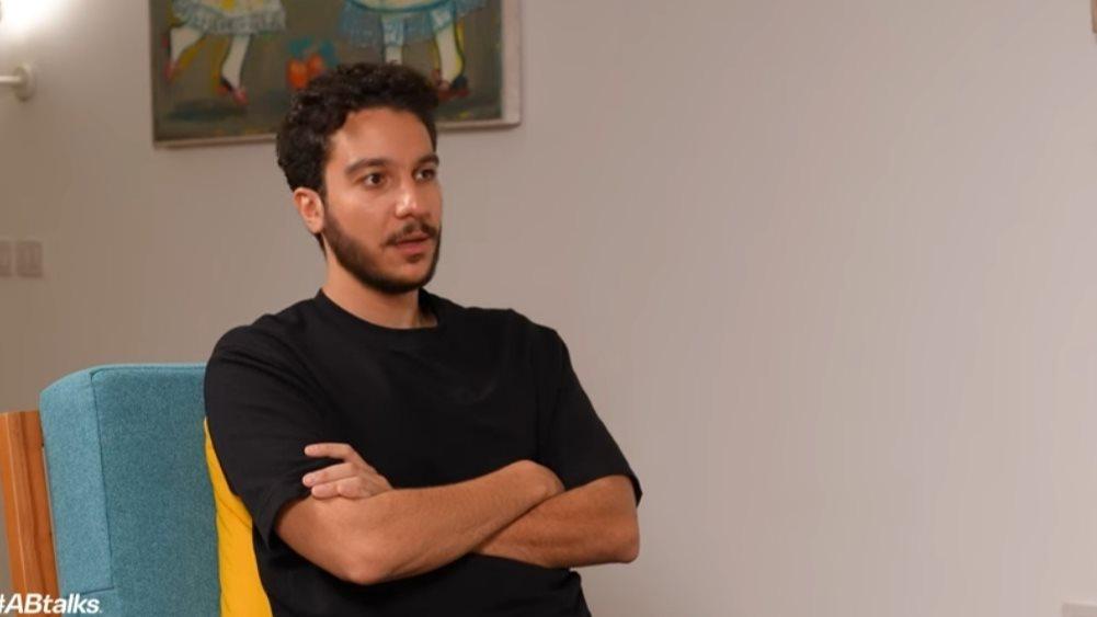 نور النبوي خلال تصوير فيلم كان ياما كان في الأقصر