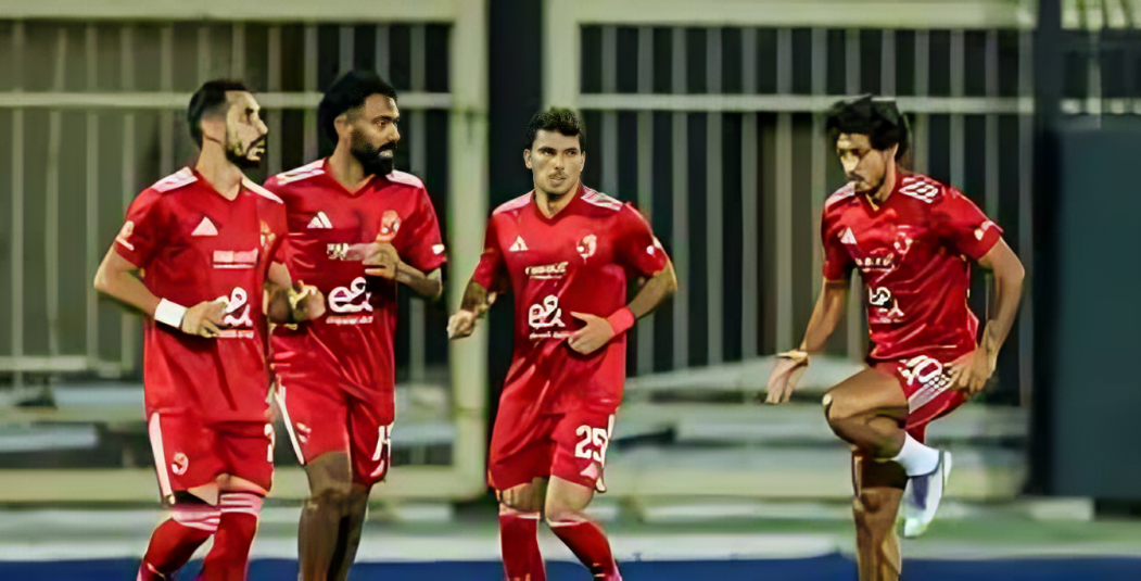 تدريبات لاعبي الأهلي.