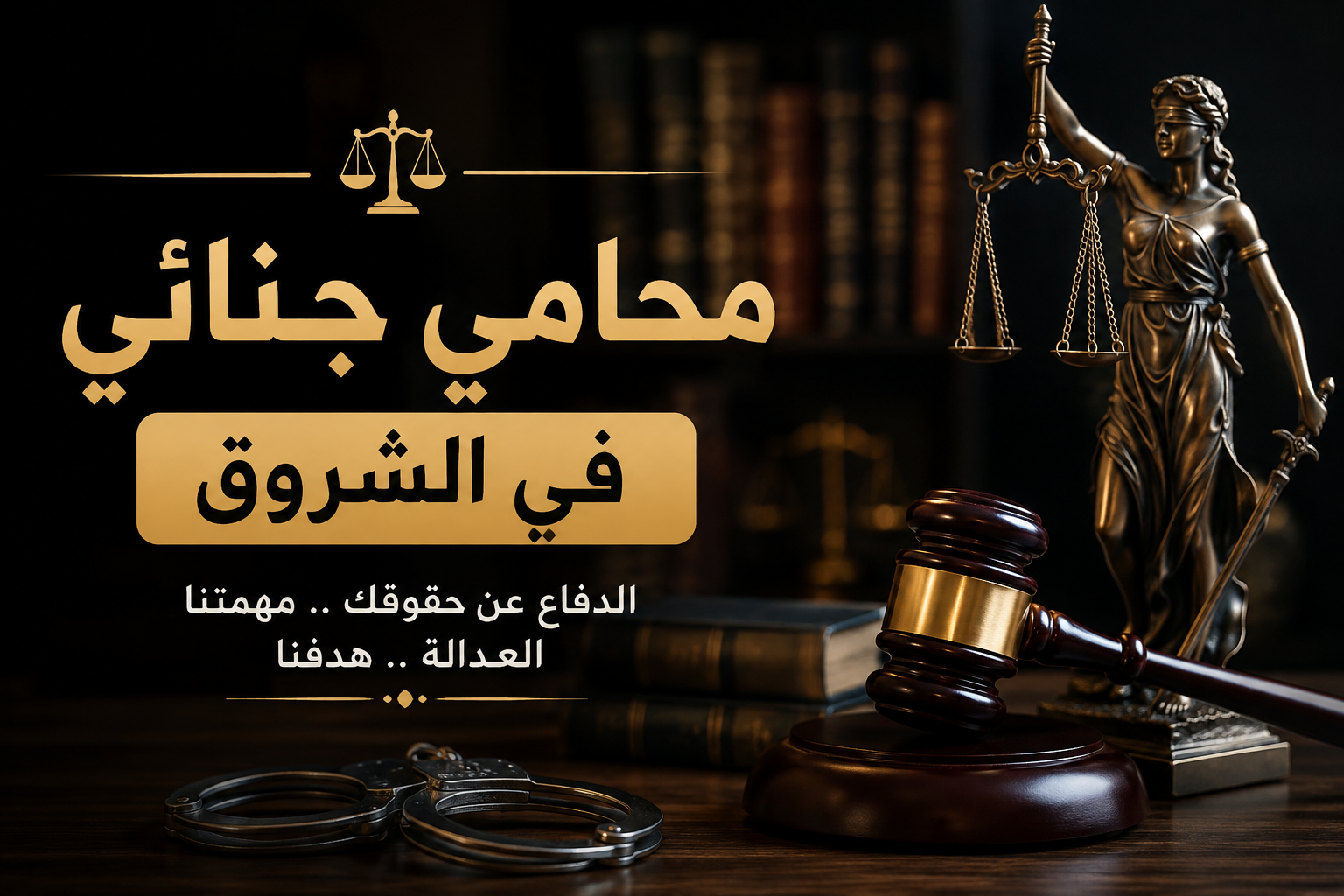 محامي جنائي في الشروق