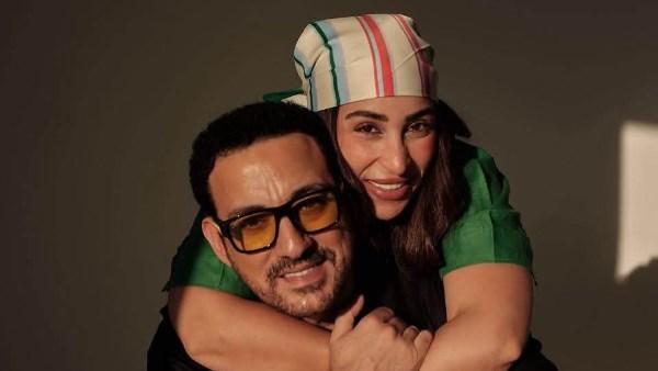 محمد دياب يحتفل بعيد ميلاد زوجته ويوجه لها رسالة رومانسية عبر مواقع التواصل الاجتماعي