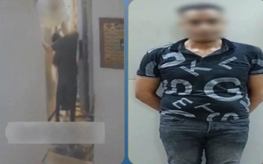 المتهم بالتعدى على زوجته