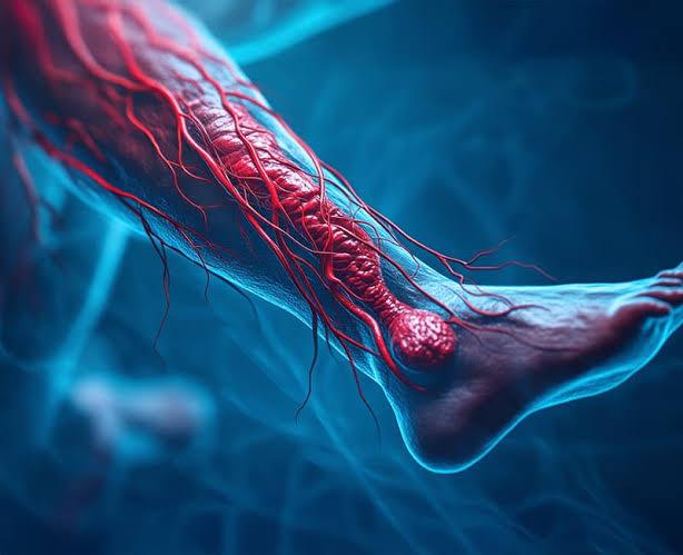 الجلطات وأمراض الأوعية الدموية الطرفية