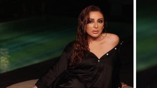 أنغام في أحدث ظهور بإطلالة سوداء مع أغنية بعدك وجع وميني ألبوم دي روحي