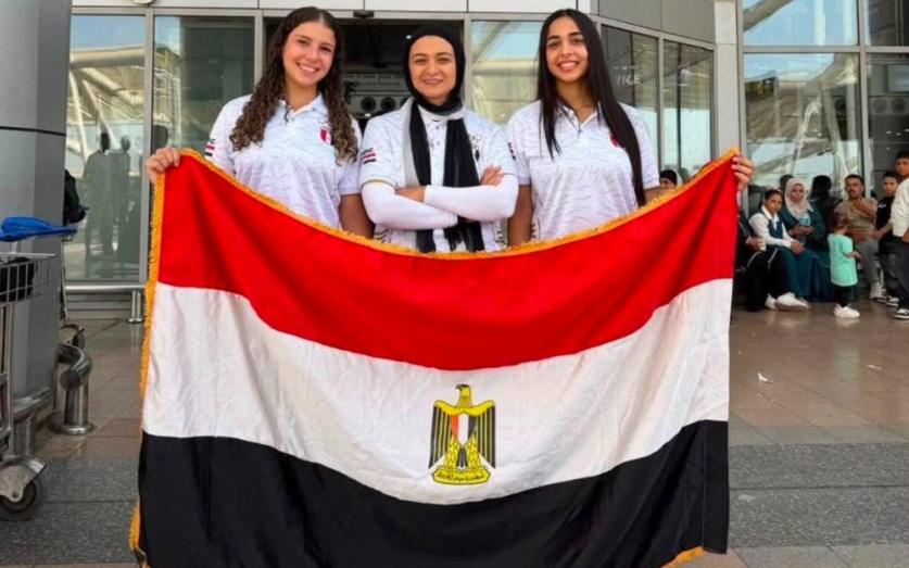 بعثة المنتخب المصري للانزلاق للهواة