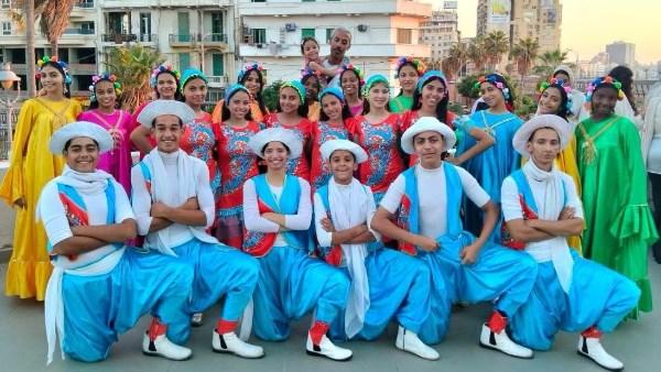 حفل شاطئ الفن في ستانلي بالإسكندرية