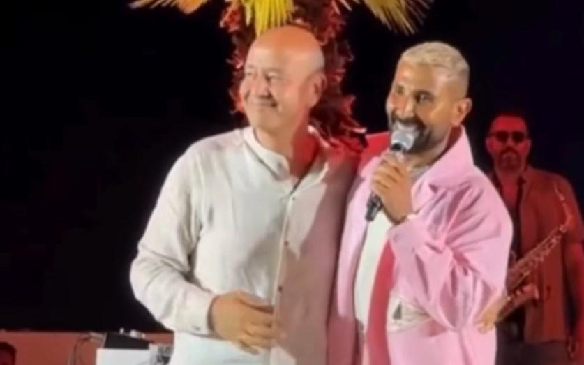 عمرو أديب وأحمد سعد