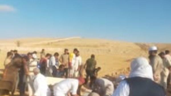 دفن مهاجرين غير شرعيين