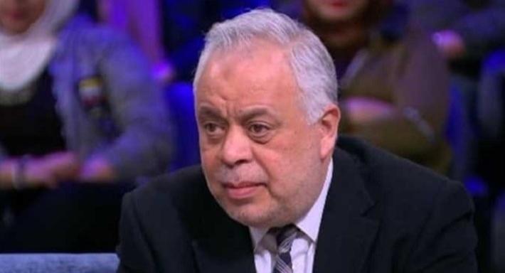 أشرف زكي ومسعد فودة وياسر جلال خلال اجتماع مع منتجي الدراما لمناقشة حق الأداء العلني