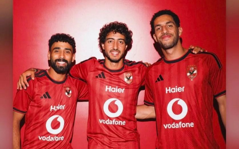 مصطفى شوبير ومحمد هاني ومروان عطية