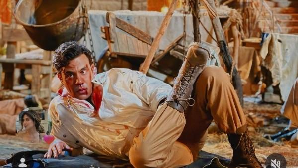 محمد إمام من كواليس فيلم شمس الزناتي أيام الشقاوة استعدادًا لطرحه في السينمات