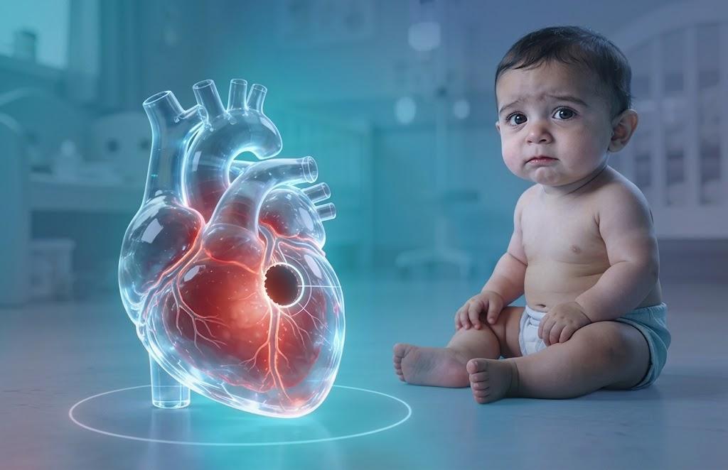 ثقب القلب عند الأطفال في المهندسين
