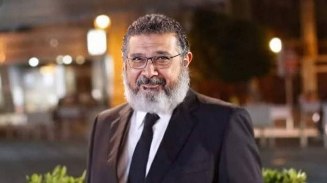ماجد الكدواني وجلا هشام في تحضيرات مسلسل "سنة أولى طلاق"