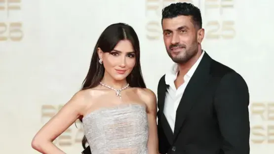 مي عمر تشيد بموهبة زوجها محمد سامي في التمثيل خلال مهرجان البحر الأحمر