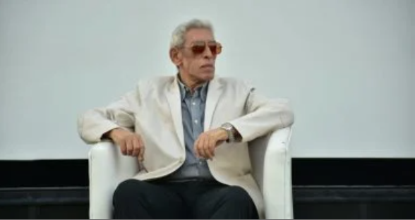 "المخرج داوود عبد السيد أثناء فعاليات مهرجان شرم الشيخ للسينما"