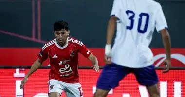 لاعبو المصرية للاتصالات يحتفلون بالفوز على الأهلي في كأس مصر