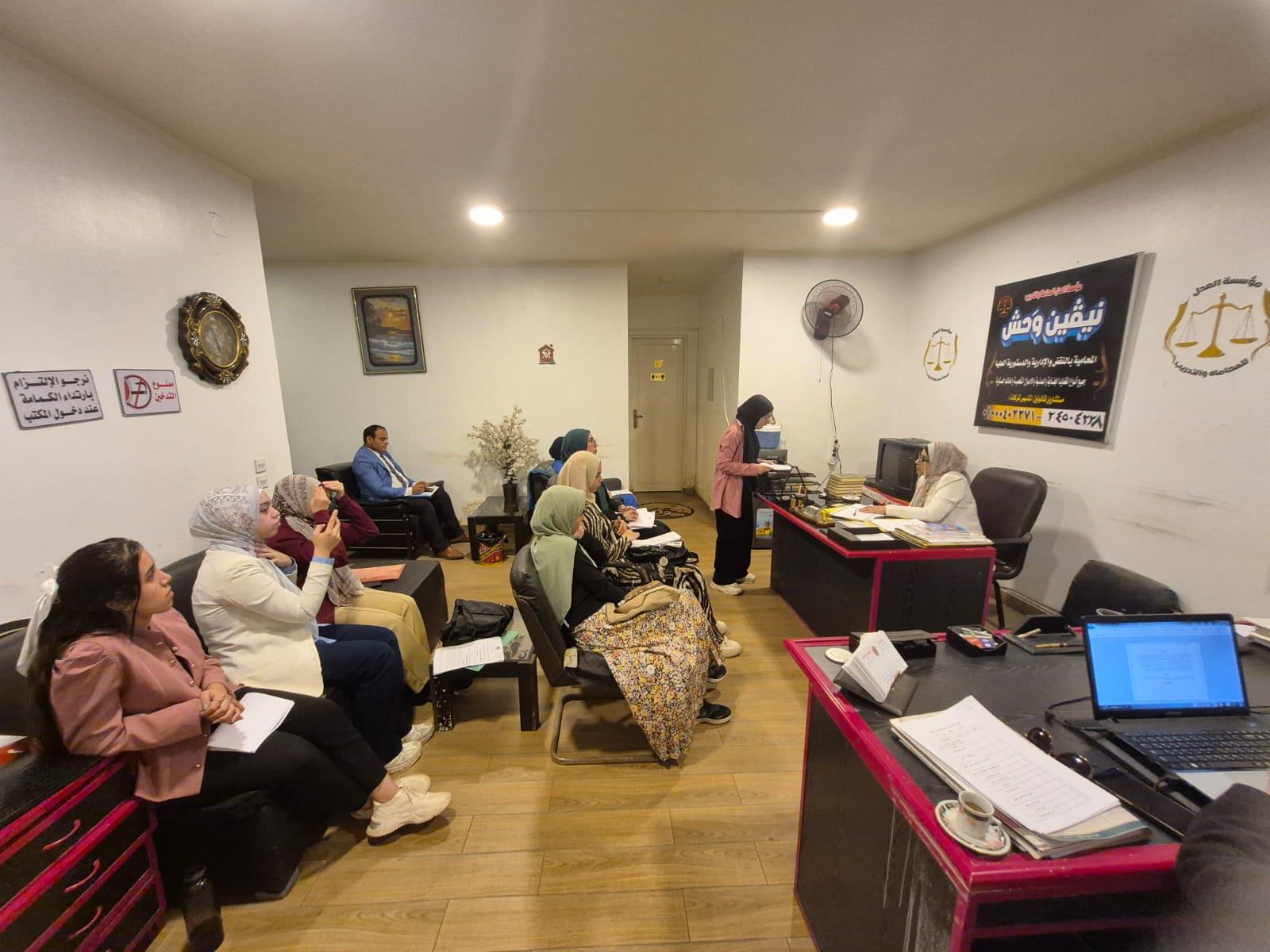 مكتب الأستاذة نيفين وحش للمحاماة بحلمية الزيتون